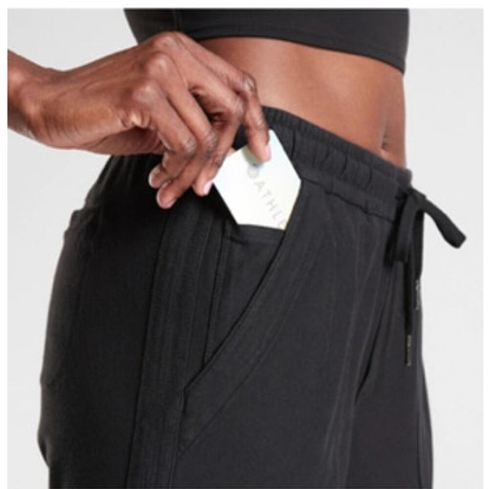 Athleta Farallon Jogger Washed Black Size: 6 - Picture 2 of 11